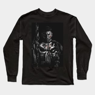 Skull Face Long Sleeve T-Shirt